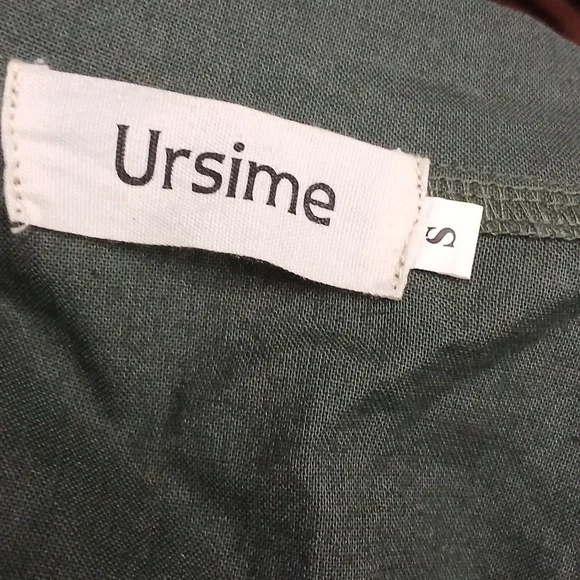 Ursime Green Maxi Wrap Dress Size Small - Picture 8 of 8